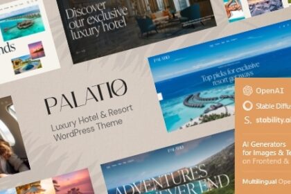 Palatio - Luxury Hotel & Resort WordPress Theme