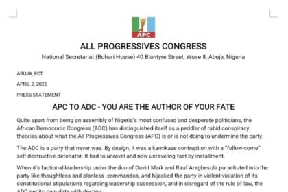 You Are The Author Of Your Fate - APC To ADC