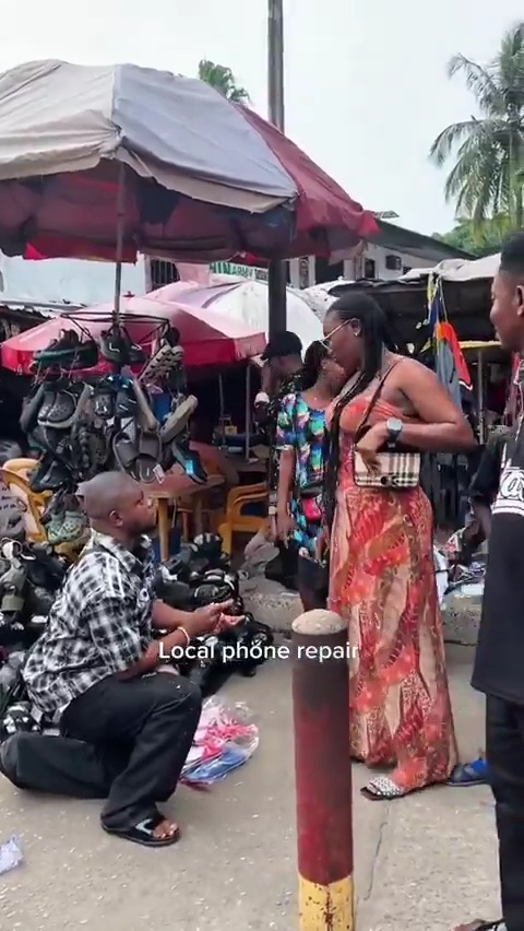 A Lady Who Rejected A Man's Proposal, Ended Up In His House, He Threw Her Out (Video)