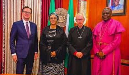 Former Archbishop Of Canterbury, Justin Welby Visits Remi Tinubu In Abuja