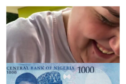 Foreign Lady Shocked By Value Of ₦1,000 In Nigeria (Video)