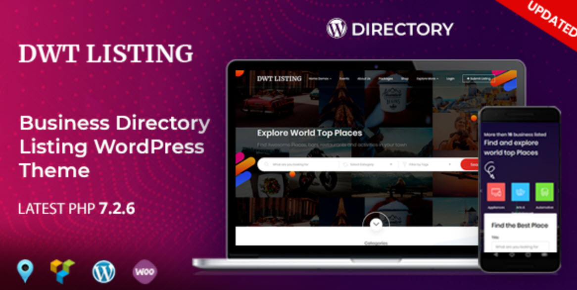 DWT Listing - Directory & Listing WordPress Theme