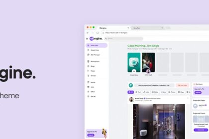 Elengine Theme for Sngine