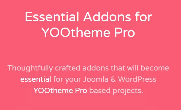 Zoolanders Essential Addons for YOOtheme Pro Joomla