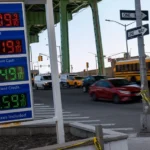 Average US gas prices remain above $4 as Trump says it’ll cost more for ‘a little while’