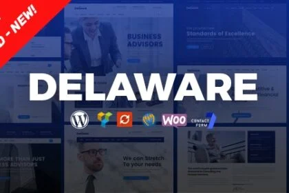 Delaware - Consulting and Finance WordPress Theme