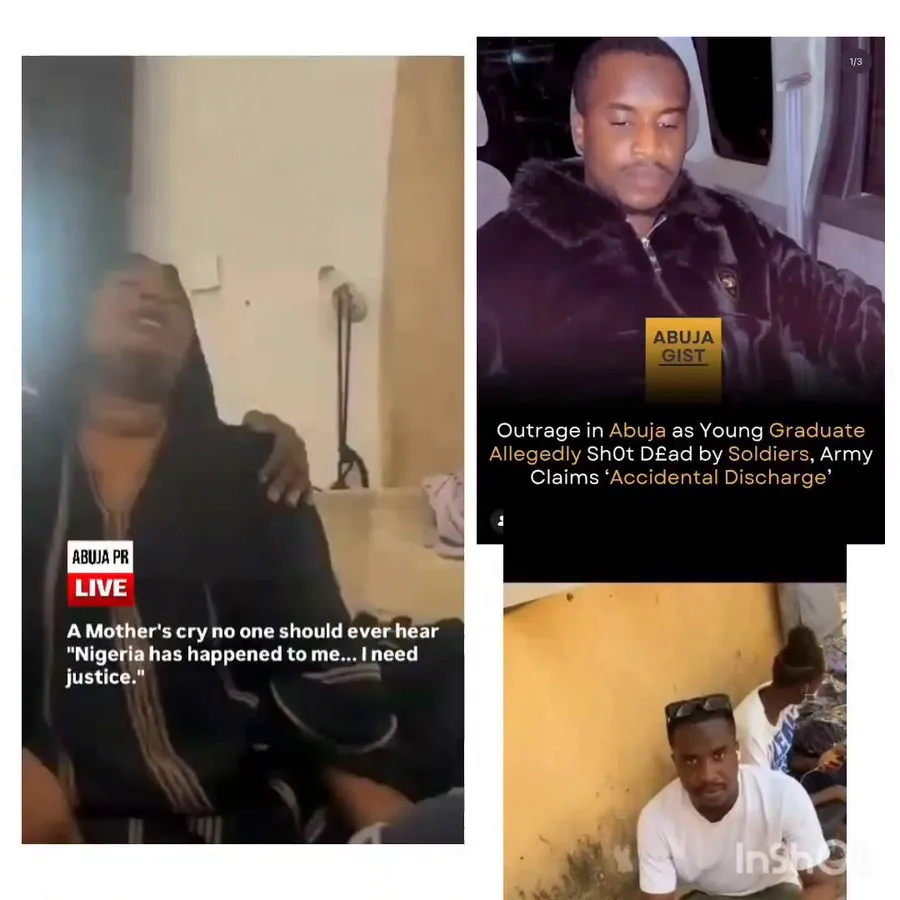 ‘They Killed Him, Nigeria Has Happened To Me’ – Mother Of NYSC Member Killed In Abuja