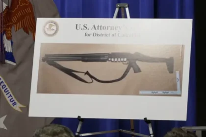 Whitehouse: Officials show photos of guns allegedly seized from suspect