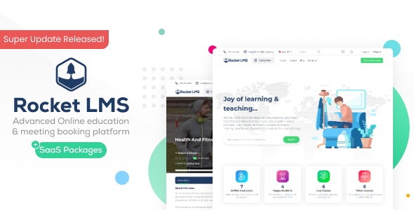 Rocket LMS - Learning Management & Academy Script