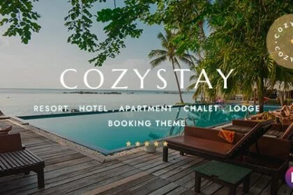 CozyStay - Hotel Booking WordPress Theme