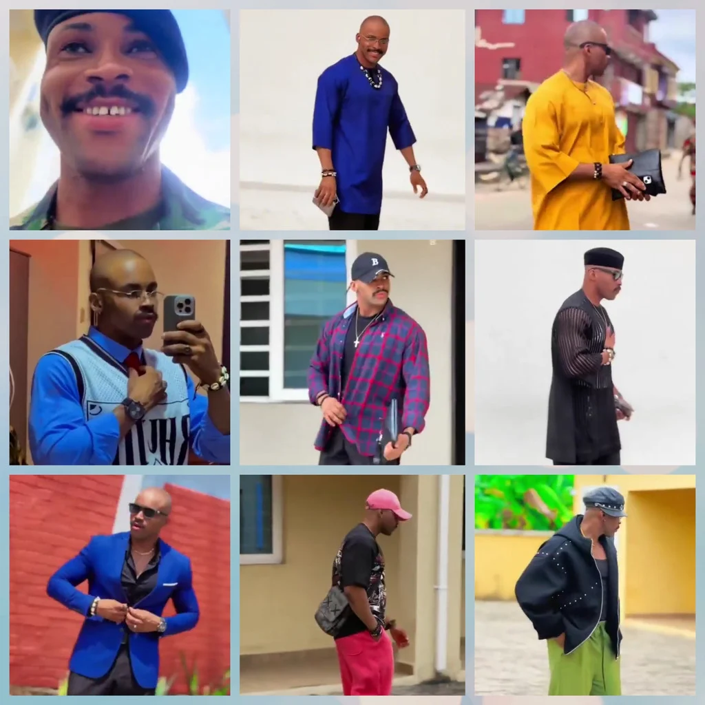 Nigerian Soldier Shows Off His Looks When He's Off-Duty (Pictures)