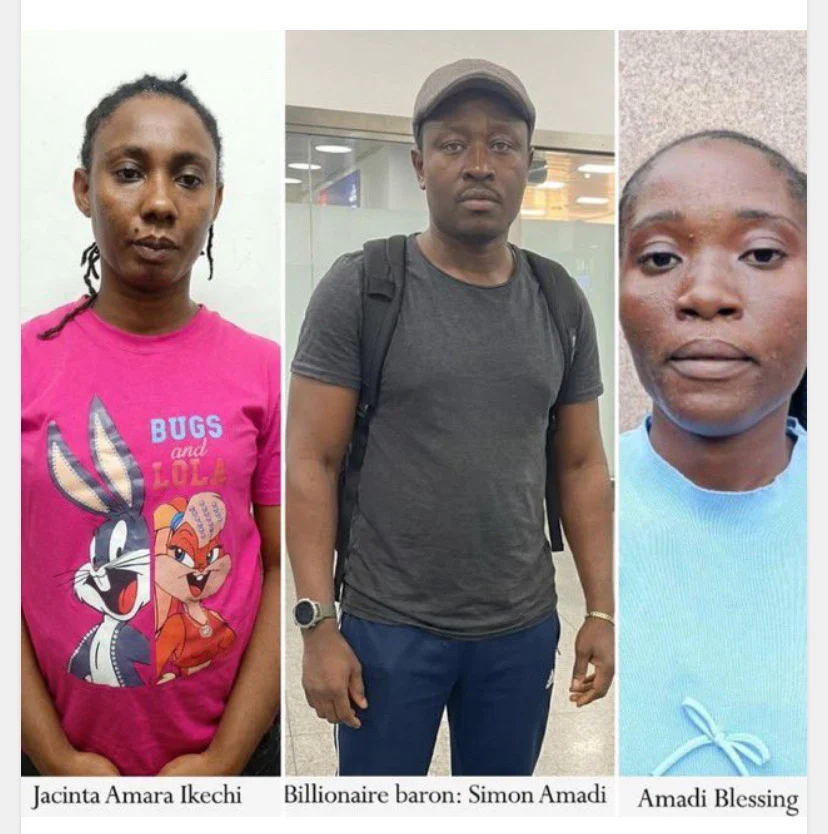 Nigerian Billionaire Amadi Simon Arrested in Switzerland as NDLEA and DEA Dismantle Drug Money Laundering Network