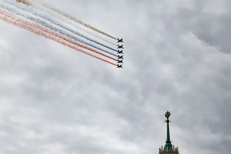 Putin Rages at NATO in Stripped-Down Victory Day Parade – No Tanks, Few Allies, Just Fury