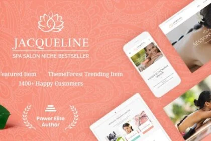 Jacqueline | Spa & Massage Salon Beauty WordPress Theme